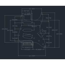 Guyker 11 Hole Guitar Pickguard, Resin Strat ST Style SSS Pick Guard Scratch Back Plate Cover for Electric Guitar Replacement Part, PG003 Green