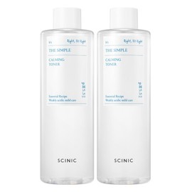Simple Kaming Toner Invitation 500ml +500ml / 심플 카밍 토너 초대용량 500ml +500ml