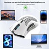 K SNAKE Ratón Ergonómico para Juegos con dpi Ajustable 800/1200/3000,