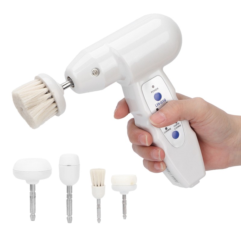 Electric Facial Cleansing Brush Plastic Rotary Exfoliating Brush Rechargeable Face
