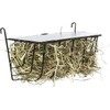 Hanging Hay Holder, 20 × 18 × 12 cm, Black