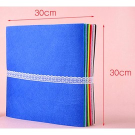 Raku MoMo Color Felt, 0.04 inches (1.0 mm), Set of 40 Colors