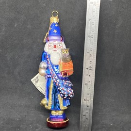ADLER KURT S. ADLER MERLIN THE MAGICIAN POLONAISE CHRISTMAS ORNAMENT NIB