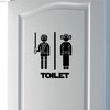 Epic Modz SW Inspired Toilet Washroom Sticker Wall Door Decoration