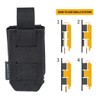 IDOGEAR Tactical Flashlight Holder Molle flashbang Pouch Magazine Pouch Multi-Purpose