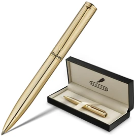 BEILUNER Gold Gel Pen, Stunning Luxury Pens with 24K Gold Plating, Black Ink Refill, Executive Gift Set for Family & Friends, Writing, Fancy, Office, Retractable, Graduation Gifts, Nice Designer Pens