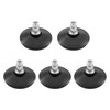 kwmobile Replacement Office Chair Gliders (Set of 5) - 11mm