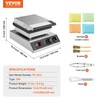 VEVOR Mini Dutch Pancake Maker, 25PCS 43mm Diameter Dorayaki Baker