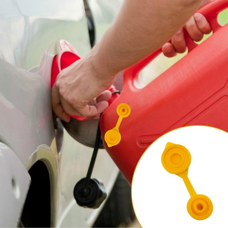 QIYUDA 15 Pcs Gas Can Vent Caps, Plastic Tank Nozzle