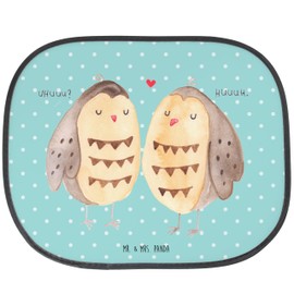 Mr. & Mrs. Panda Car Sun Shade Owls Love - Gift, Sun Protection Car, Sun Protection for Car, Romantic, Owl, Sun Protection for Car Windows