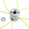 Fdit Aluminium Grass Trimmer Head, Trimmer Head Spool Set with