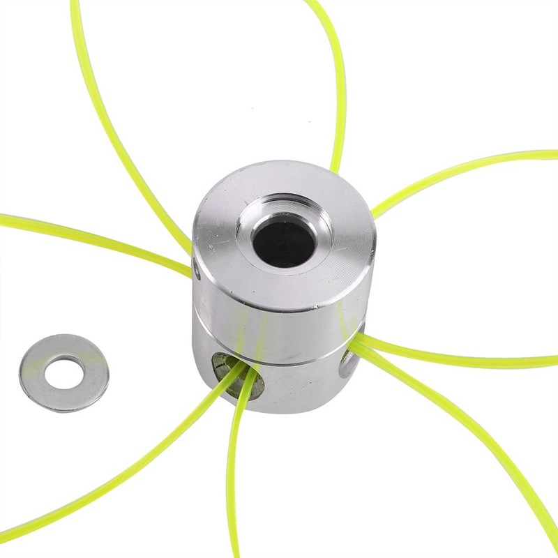 Fdit Aluminium Grass Trimmer Head, Trimmer Head Spool Set with