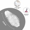 500pcs-White Rooster Feathers 3-5inch Bulk Feathers for Crafts DIY Dream