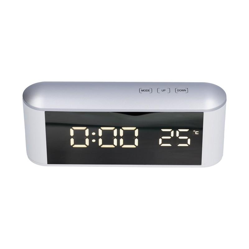 LED Alarm Clock Household Multifunctional Touch Screen Alarm Clock Indoor