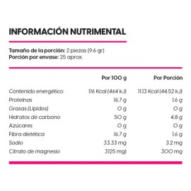 Plenlife Gomitas Magnesio 50 Pzs. Plenlife Sabor Mix Berries