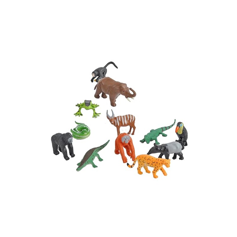 Wild Republic Nature Tubes Eco Rainforest,Toy Figures, Educational Toys, Interactive