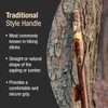 Brazos Rustic Wood Walking Stick, Hawthorn, Traditional Style Handle, for