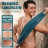 Back Scrubber Shower Silicone, Compact Lightweight Accessory for Travel and