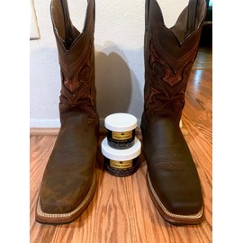Triple Crown Leather Preservative & Restorer (8 oz.); 80 Year Old Fredelka Formula Hand-Poured by Accessible Preservatives; For Use on Boots, Bags, Books & More. Made in the U.S.A