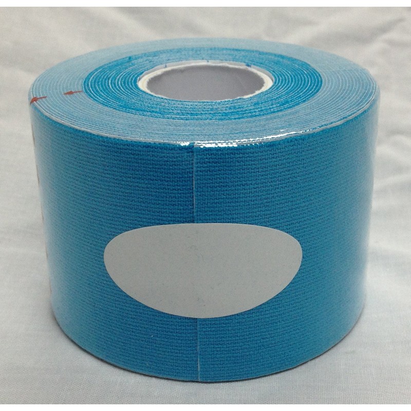 Therapist’s Choice® Kinesiology Tape Single Roll (2-Inch x 16.4-Feet) (Blue)