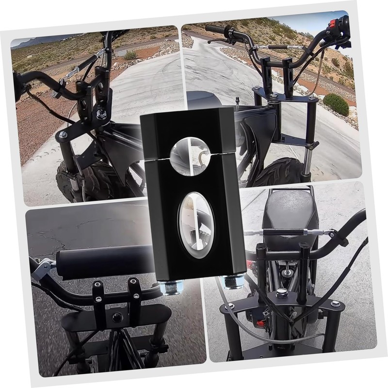 Ciieeo 1 Pair Dirt Bike Handlebar Risers Secure Mounting Easy