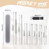 Quacc 8 PCS Ear Cleansing Tool Set Stainless Steel Earwax