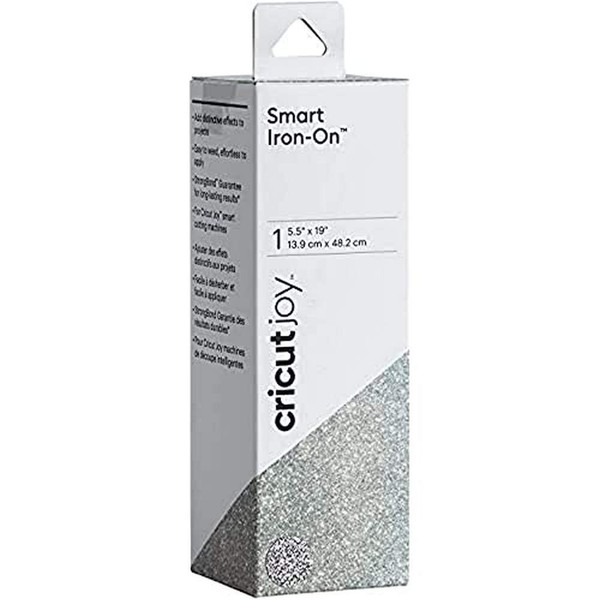 Cricut Joy Smart Glitter Iron On | Silver | 48