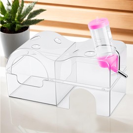 Sand Bath for Hamsters | Hamster Bathroom | Bowl Décor Pet Supplies House Habitat Bathing Dwarf Chinchilla Mice Reptiles Guinea Gerbil Accessories for Small Animals