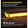 Xprite LED 150 Rooftop Emergency Strobe Light Bar w/Control Panel