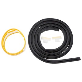 154827601 Dishwasher Bottom Door Seal Kit Compatible with Frigid-aire Ken more Sears & Electrolux Dishwasher Series Replacement for Door Seal 154827601 Lower Seal 809006501 Splash Shield 154701001