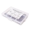 300Pcs M3 Hex Screws Nuts Set with Storage Box Uniform