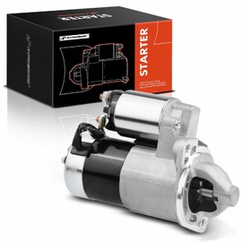 A-Premium Starter Motor Compatible with Hyundai Elantra 96-06, Tiburon 97-01 03-06, Tucson 05-09 & Kia Spectra, 1.8L 2.0L, 12V 1.2KW 8 Teeth Clockwise, Replace# 36100-23000, 36100-23050
