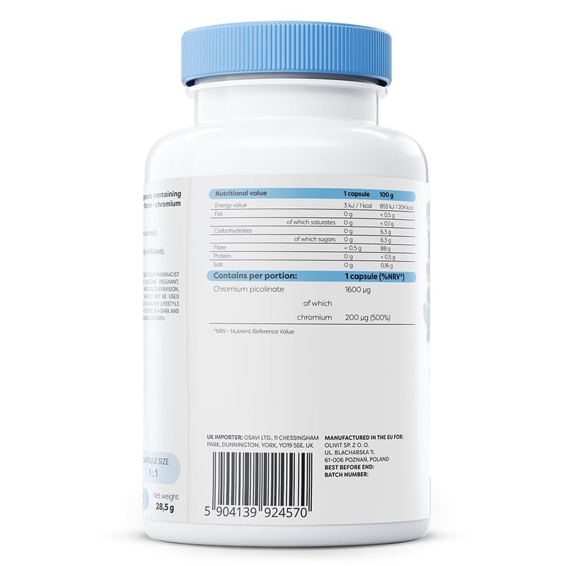 Osavi Chromium, 200mcg - 90 Vegan caps