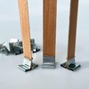 300 PCS Wick Clip for Candle Making Wood Wick Holder