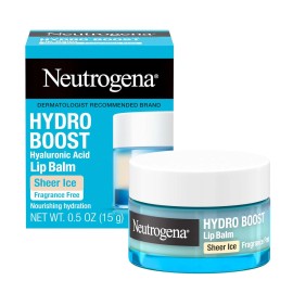 Kenvue Neutrogena Hydro Boost Hyaluronic Acid, Unscented Lip Balm Leaves Lips Feeling