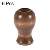 sourcing map Wood Cord Tassel, 3.5mm 9mm Hole Dia. Hanging