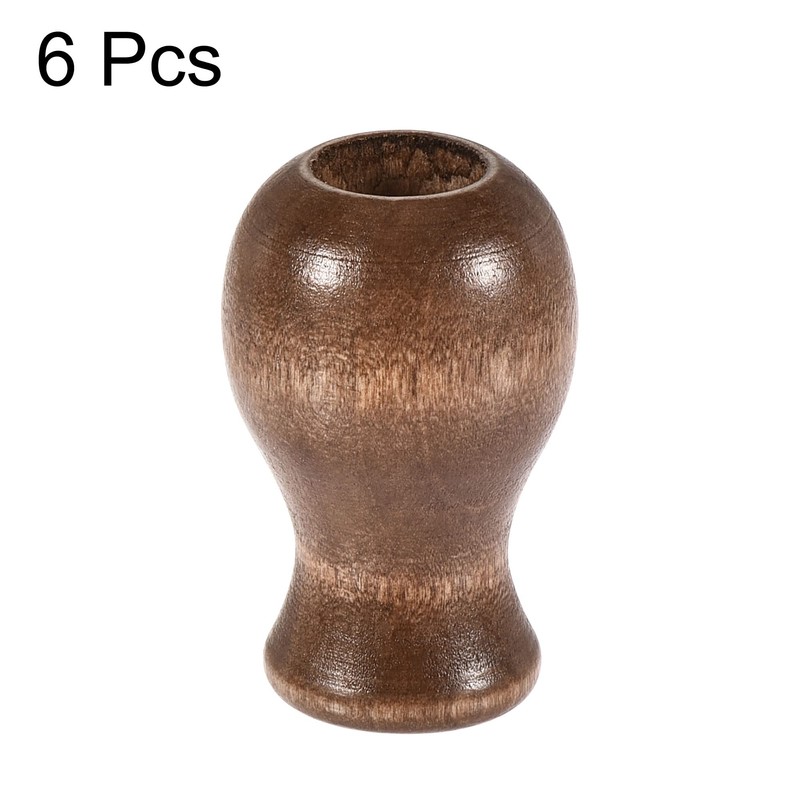 sourcing map Wood Cord Tassel, 3.5mm 9mm Hole Dia. Hanging