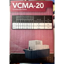 Little Giant Franklin Electric Little Giant 115-Volt Condensate Removal Pump VCMA-20