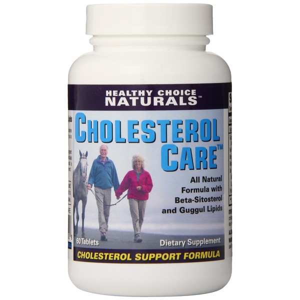 Cholesterol Care Supplement – All Natural Formula (3 bottles/180 Tablets)