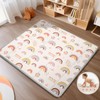 Foldable Baby Play Mat, PIGLOG 0.6in Thick Waterproof Playmats for