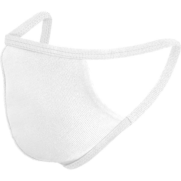City Threads Made in USA Cotton Protective Mask, Two Layer Washable Reusable Adult Child