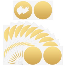 60 Pcs Scratch Off Sticker Gold Scratch Off Cards 2 inch Scratcher Sticker Lables for Making Surprise Reward Cards Lottery Tickets DIY Games Bridal Shower