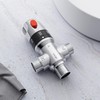 Morado Thermostatic Mixing Valve with 1/2 NPT Male Connection, Water