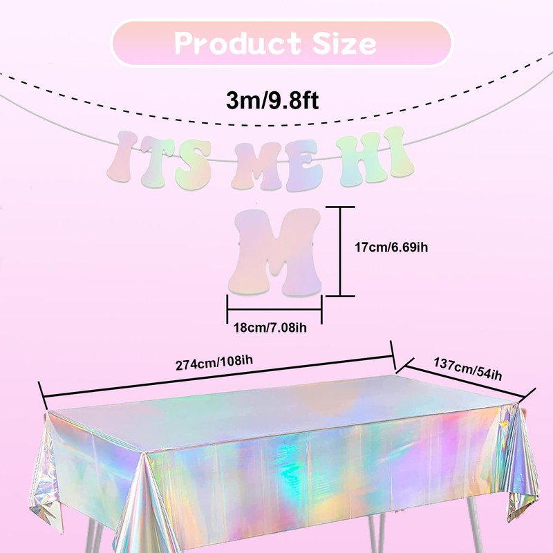 39PCS Birthday Party Decorations - Its Me Hi Im The