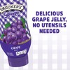 Smucker's Squeeze Grape Jelly, 20 oz (4-Pack) - Convenient, Mess-Free