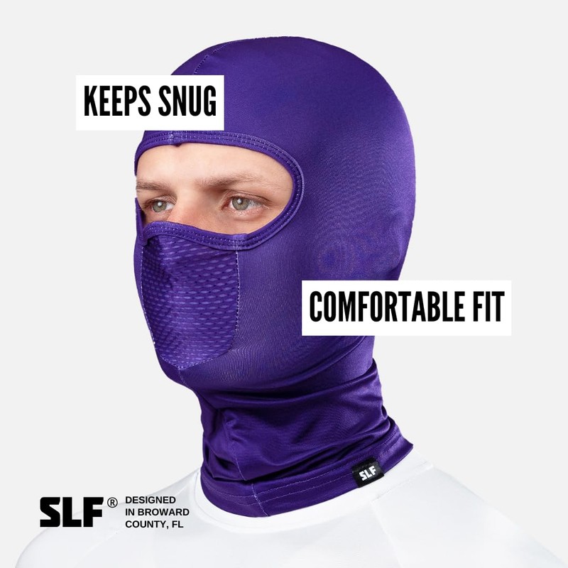 Hue Purple Balaclava