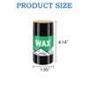 VKQ Rub-on Ski Snowboard Wax, 80g Universal, Easy Cork applicator,