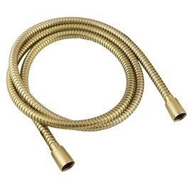 High Sierra® - Stainless Steel Shower Hose With Food Grade Silicone Inner Tube. Lead-Free Build. Extremely Strong and Flexible – 72". Brushed Gold Finish