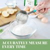 10PCS Measuring Spoons Cups Stainless Steel Baking Teaspoon Kitchen Gadget