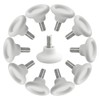 TOVOT 24PCS Adjustable M6×27MM Table Feet - Screw-on Leveling Feet